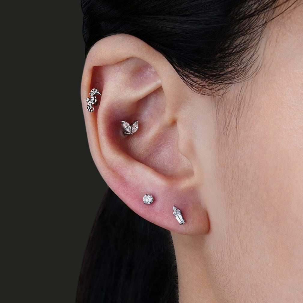 Flaw Piercing Cartilage Titane